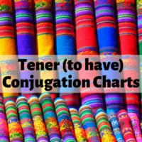 Tener conjugation charts