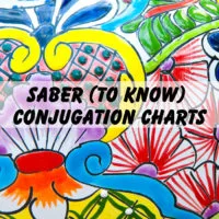 Saber (to know) conjugation charts
