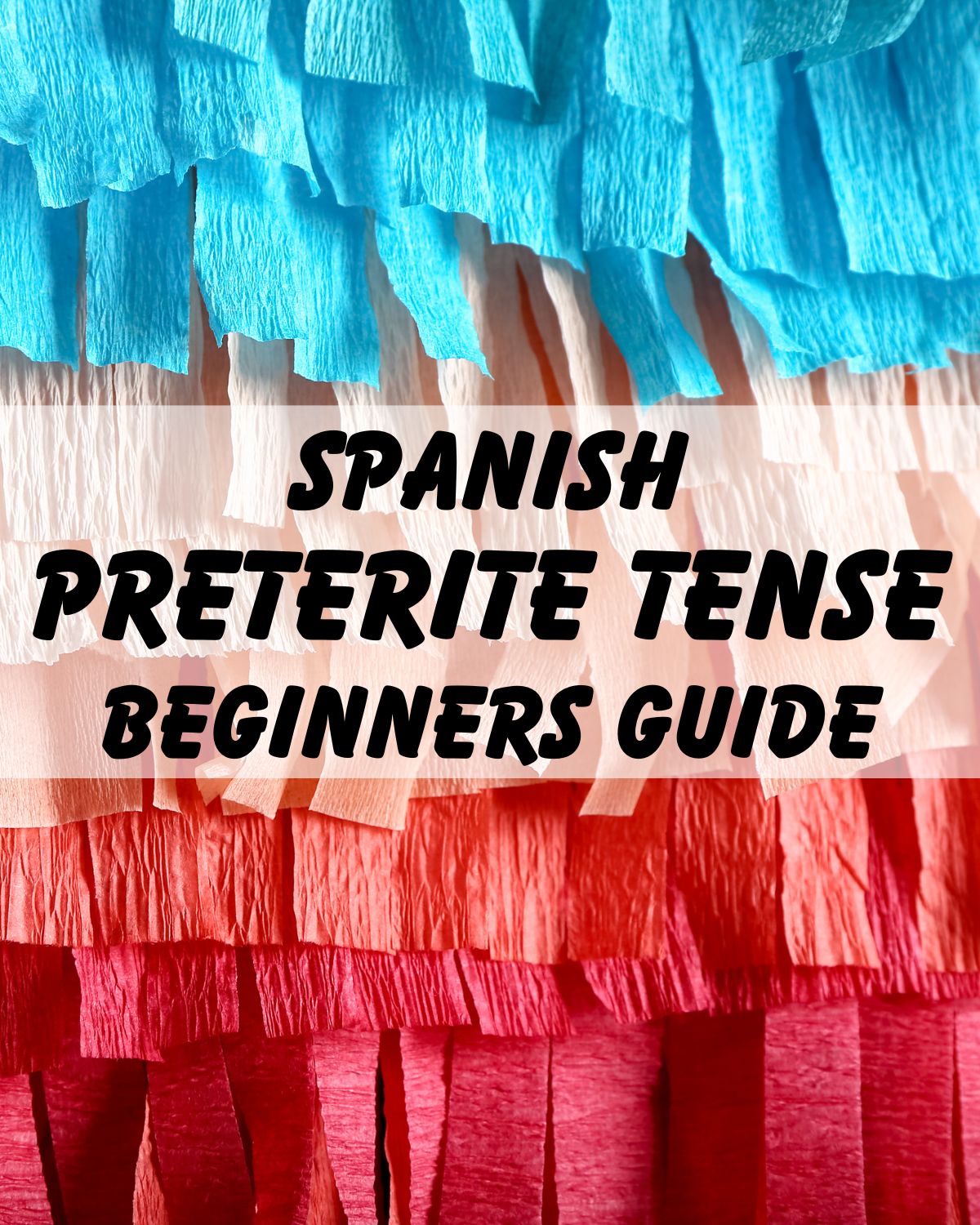 Spanish preterite tense - beginners guide